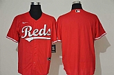 Men's Cincinnati Reds Custom Red Stitched MLB Cool Base Nike Jersey,baseball caps,new era cap wholesale,wholesale hats